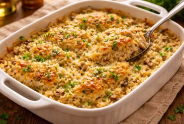 Angel Chicken and Rice Casserole Recipe