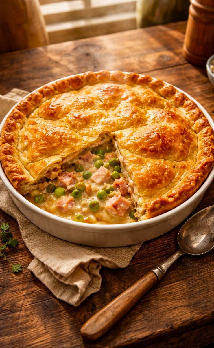 Hairy Bikers Turkey Ham Pie Recipe