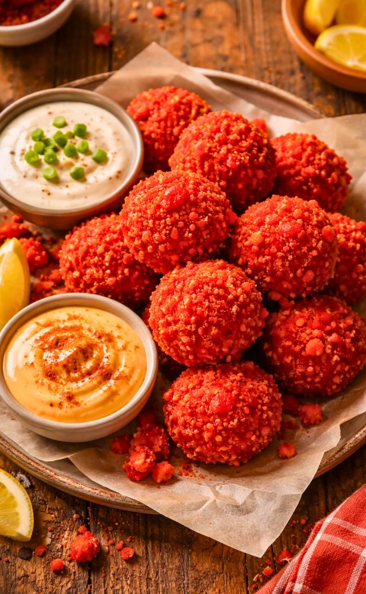 Hot Cheeto Boudin Balls Recipe