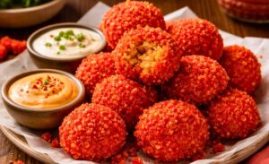 Hot Cheeto Boudin Balls Recipe