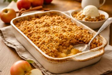 Jamie Oliver Simple Apple Crumble Recipe