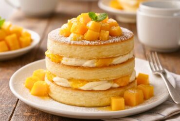 Japanese Mango Pancake Recipe