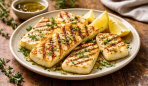 Marinated Halloumi Recipe