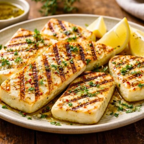 Marinated Halloumi Recipe