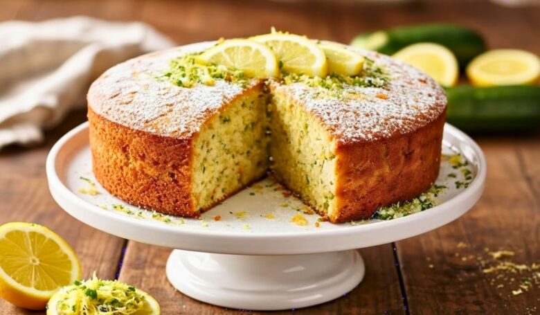 Mary Berry Lemon Courgette Cake Recipe