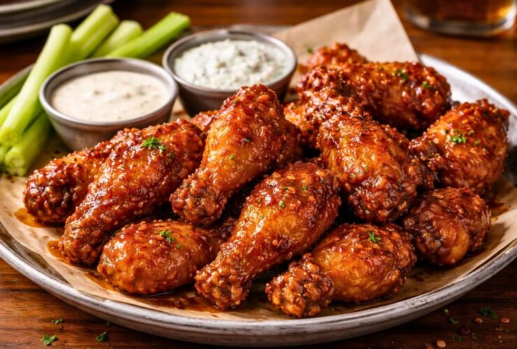 Mellow Mushroom Cloud 9 Wings Recipe
