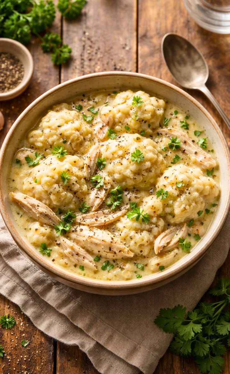 Pepper Belly Pete Chicken and Dumplings Recipe