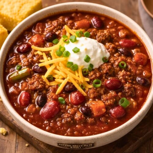 Pepper Belly Pete Chili Recipe