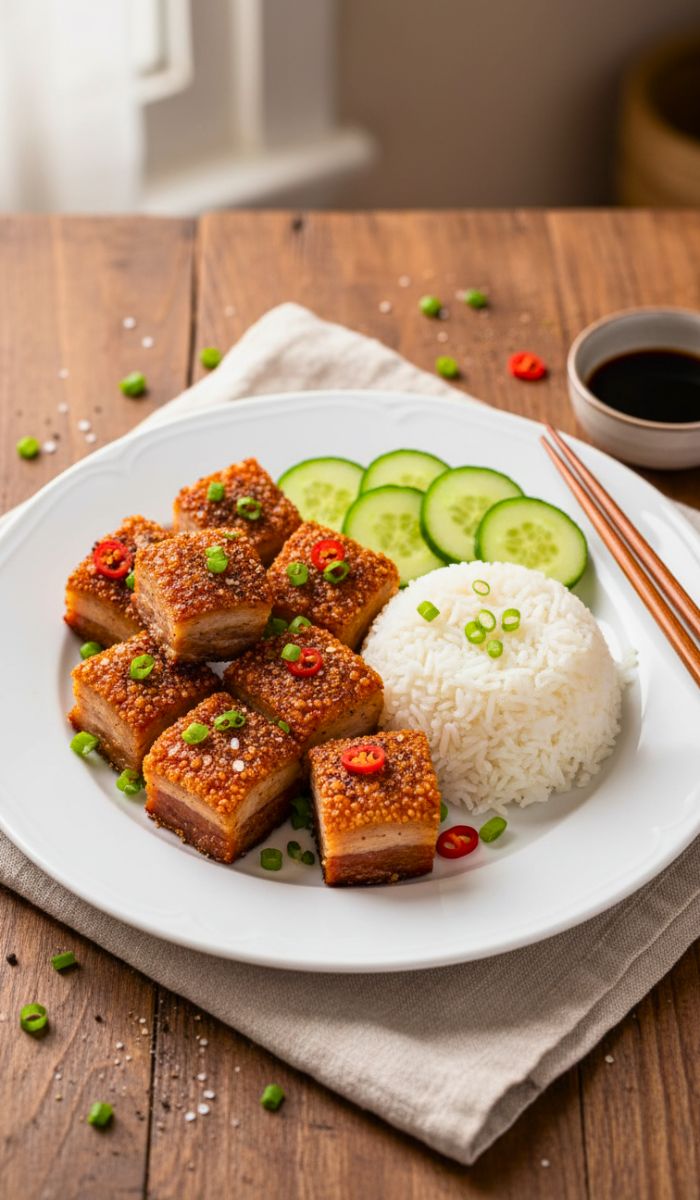 Salt and Pepper Pork Belly Recipe