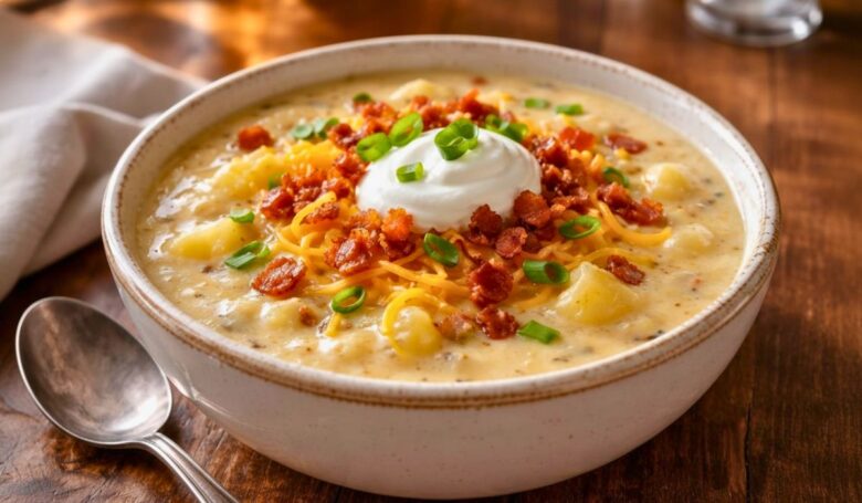 Saltgrass Baked Potato Soup Recipe