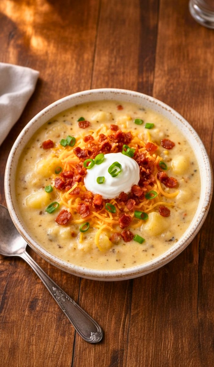 Saltgrass Baked Potato Soup Recipe