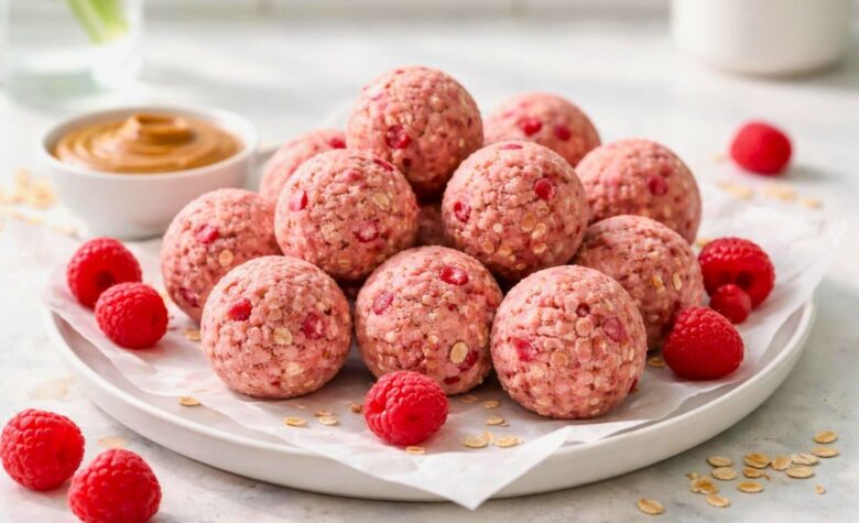 Best Raspberry Protein Balls Recipe