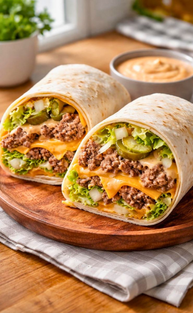 Big Mac Wrap Recipe