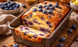 Blueberry Cream Cheese Loaf Recipe