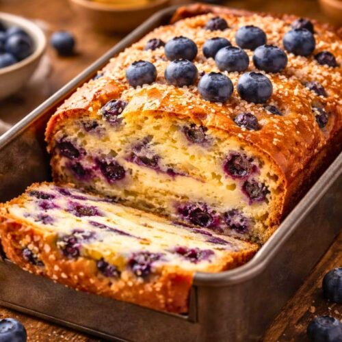 Blueberry Cream Cheese Loaf Recipe