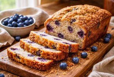 Blueberry Pie Quick Bread Recipe