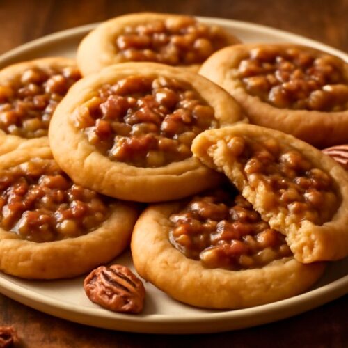 Chewy Pecan Pie Cookies Recipe