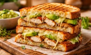 Chicken Avocado Melt Sandwich Recipe