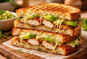 Chicken Avocado Melt Sandwich Recipe