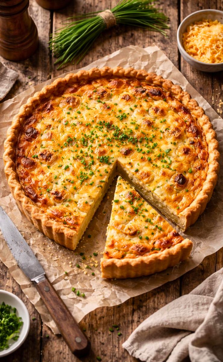 Hairy Bikers Cheese And Onion Quiche Recipe