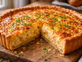 Hairy Bikers Cheese And Onion Quiche Recipe