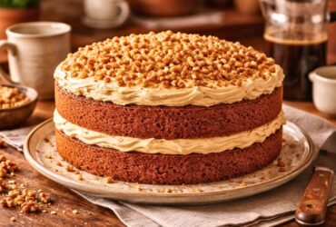 Hairy Bikers Coffee And Walnut Cake Recipe