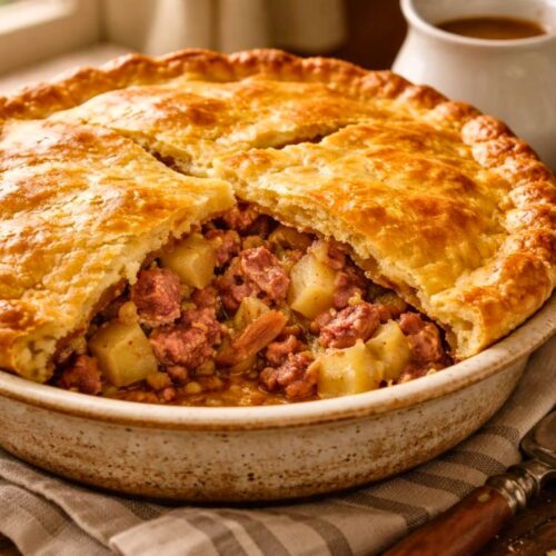 Hairy Bikers Corned Beef Pie Recipe