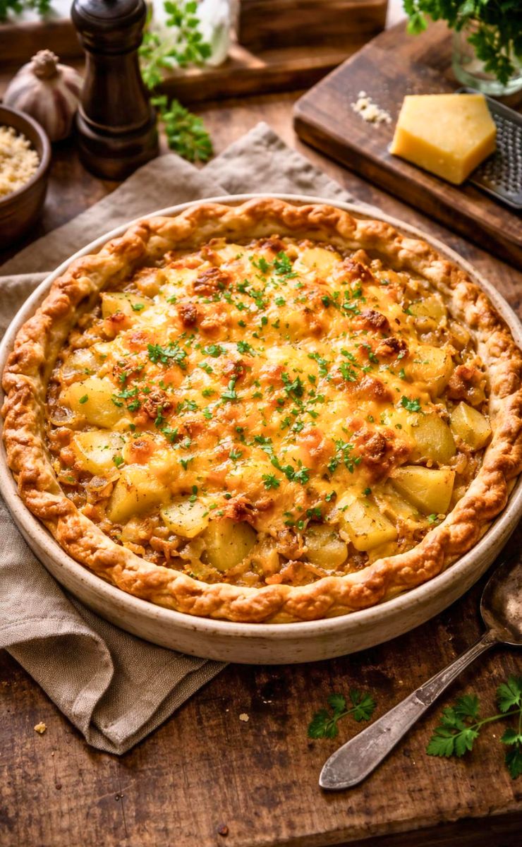 Hairy Bikers Homity Pie Recipe