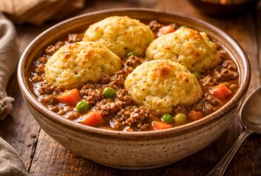 Hairy Bikers Mince and Dumplings Recipe