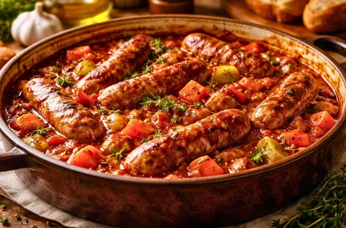 Hairy Bikers' Sausage Casserole Recipe