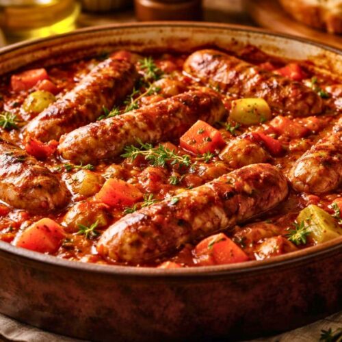 Hairy Bikers' Sausage Casserole Recipe
