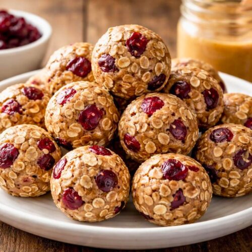 High-Protein Cranberry Energy Balls Recipe