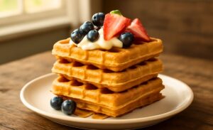 High Protein Waffles Recipe