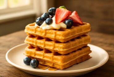 High Protein Waffles Recipe
