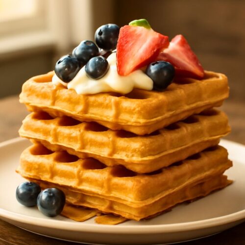 High Protein Waffles Recipe