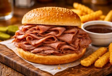 Homemade Arby’s Roast Beef Sandwich Recipe
