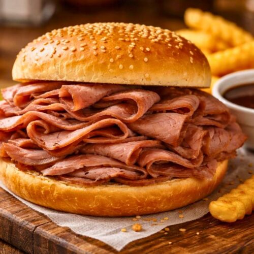 Homemade Arby’s Roast Beef Sandwich Recipe