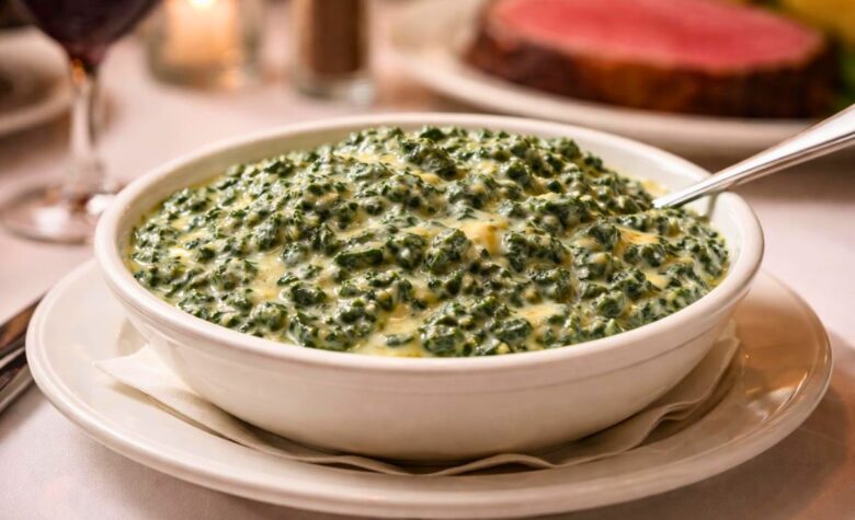 House of Prime Rib Creamed Spinach Recipe