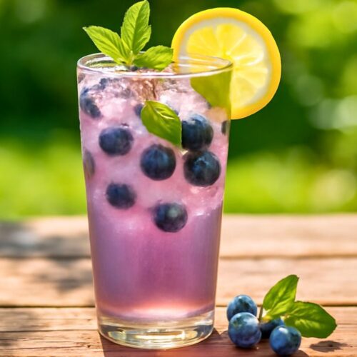 Iced Blueberry Green Tea Recipe