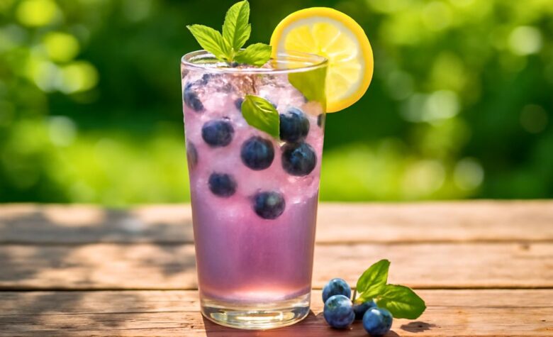 Iced Blueberry Green Tea Recipe