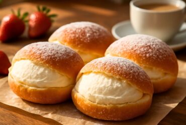 Korean Milk Cream Donut Recipe