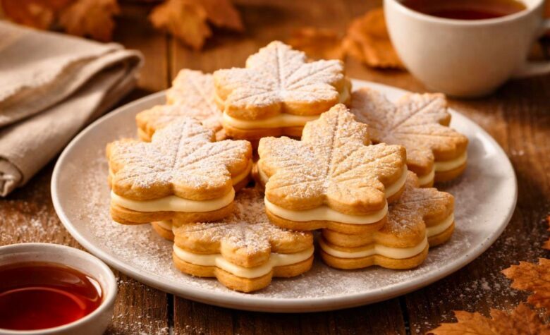 Maple Leaf Cream Cookies Recipe