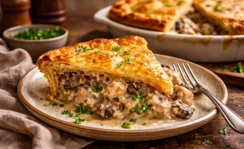 Mary Berry Chicken and Mushroom Pie Recipe