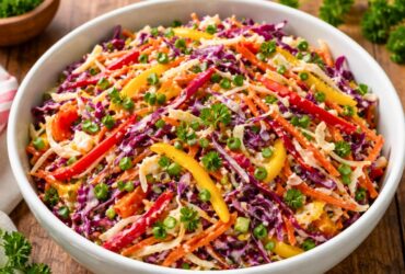Mary Berry Rainbow Coleslaw Recipe