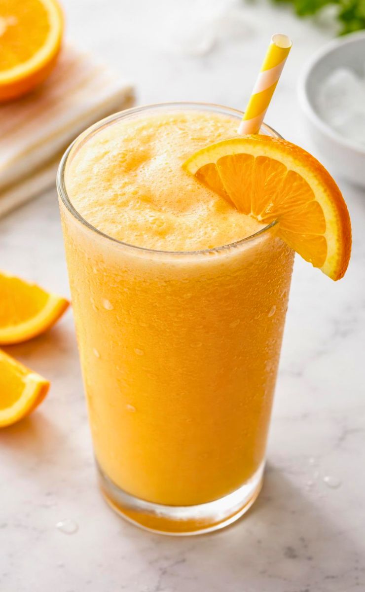Ninja Slushi Orange Julius Recipe