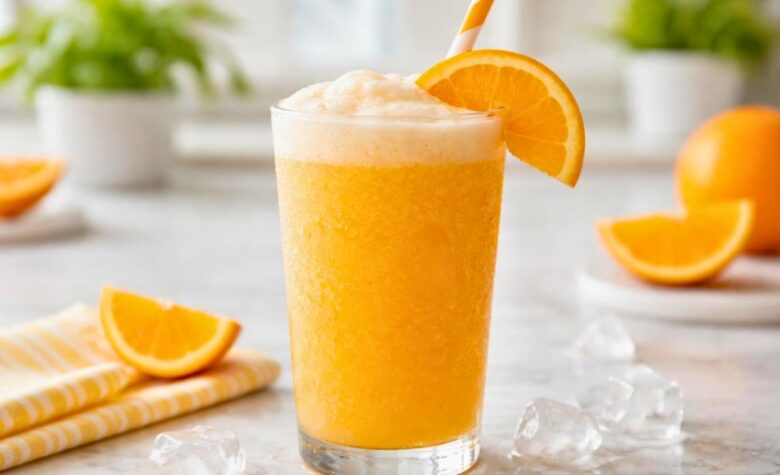 Ninja Slushi Orange Julius Recipe