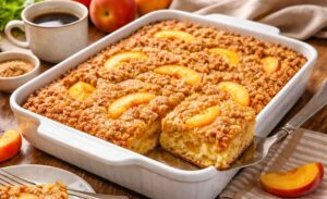 Peach Coffee Cake Recipe