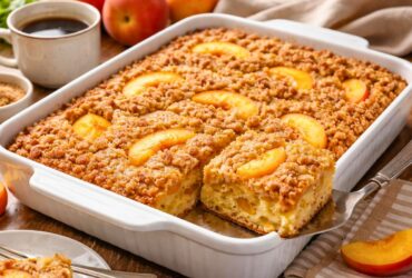 Peach Coffee Cake Recipe