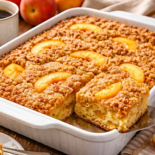 Peach Coffee Cake Recipe