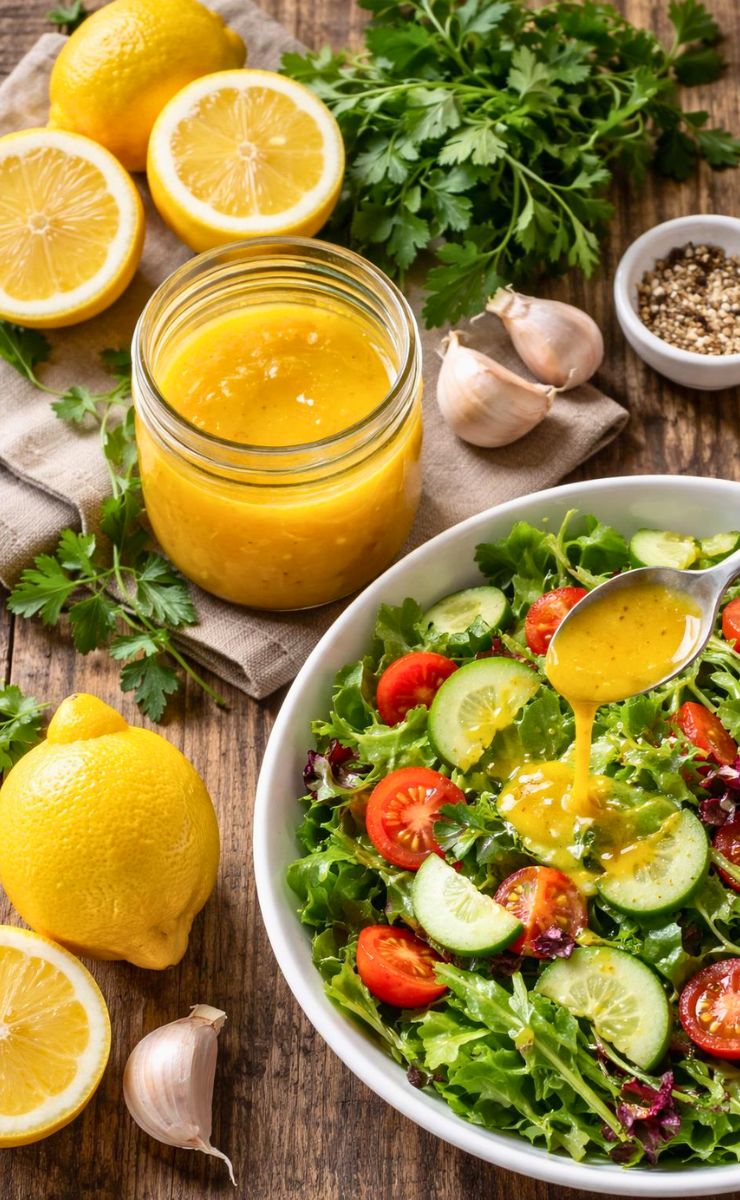 Pita Jungle Lemon Vinaigrette Recipe